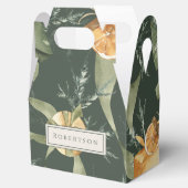 Charmante feestelijke winter Kerstmis Custom Bedankdoosjes (Geopend)