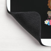 Charmante "Flora en Fauna Hakuna Matata" Baby Leeu Muismat (Hoek)