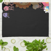 Charmante "Flora en Fauna Hakuna Matata" Baby Leeu Theedoek (Gevouwen)