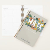 Charmante Floral Hair Stylist Afspraak Planner (Display)