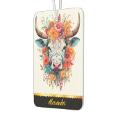 Charmante floral koe luchtverfrisser (Links)