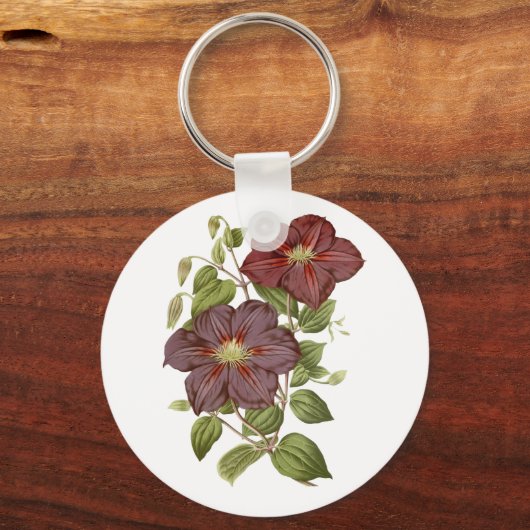 Charmante Flower Sleutelhanger voor uw sleutels en (Voorkant)