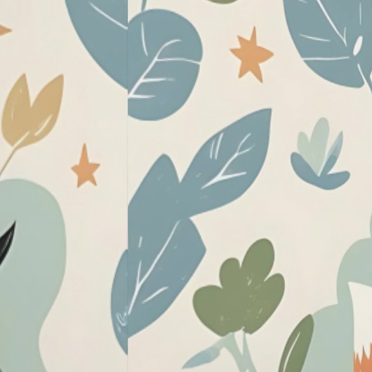 Charmante Forest Friends Fox & Uil Peel en Stick Behang (Zoom)