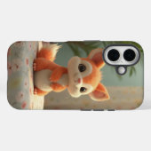 Charmante Fox iPhone 16 Hoesje (Achterkant (horizontaal))