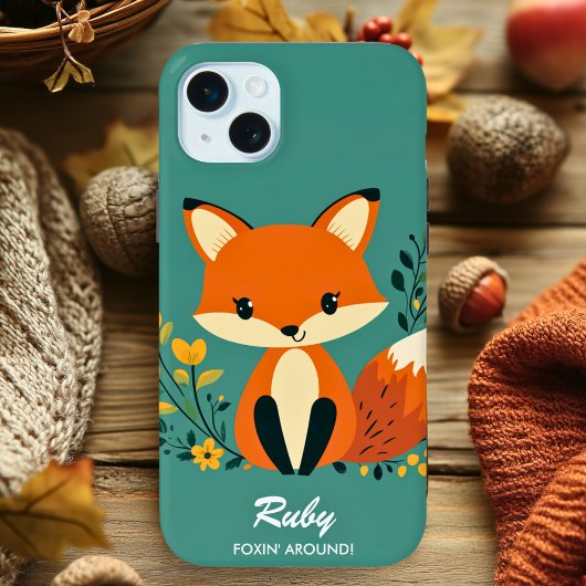 Charmante Fox Vibes - Schattigee & gezellige charm Case-Mate iPhone Case