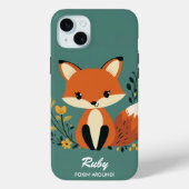 Charmante Fox Vibes - Schattigee & gezellige charm Case-Mate iPhone Case (Achterkant)