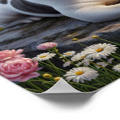 Charmante Franse Bulldog op het platteland Poster (Hoek)