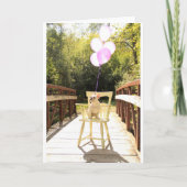 Charmante Franse Bulldog Verjaardag Kaart (Voorkant)