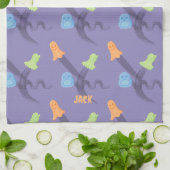 Charmante geesten, aanpasbaar theedoek (Gevouwen)