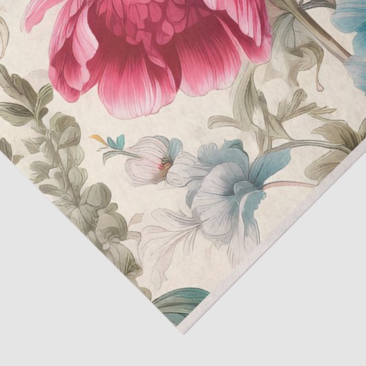 Charmante geïnspireerd ontkoppelpapier tissuepapier (Detail)