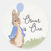 Charmante gepersonaliseerde Peter Rabbit Stickers (Voorkant)
