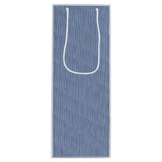 Charmante Gestreepte Wijn Gift Bag Wijn Cadeautas (Voorkant)