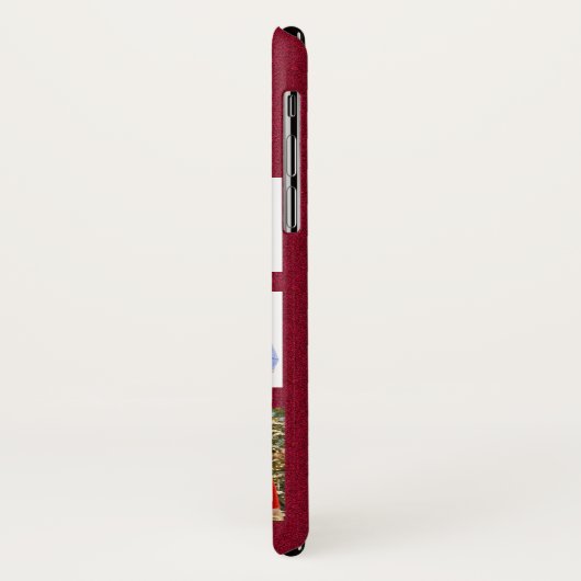 Charmante gezins- vakantiefoto- collage met monogr Case-Mate iPhone case (Achterkant/links)