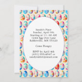 Charmante gnoom eimand paasbrunch kaart (Achterkant)