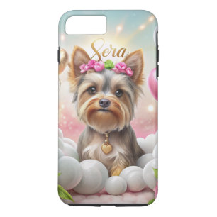 Charmante Golden Yorkshire Terrier iPhone 8/7 Plus Hoesje