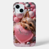 Charmante Golden Yorkshire Terrier Case-Mate iPhone Case (Achterkant)