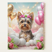 Charmante Golden Yorkshire Terrier Planner (Achterkant)
