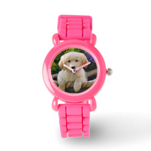 Charmante Goldie Retriever Hondenpuppy - Strapwatc Horloge