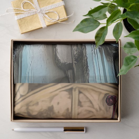 Charmante Gotische Gargoyle Decoupage Tissuepapier (Geschenk)