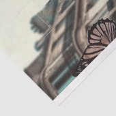 Charmante Gotische Parijs Gargoyle Decoupage Tissuepapier (Detail)