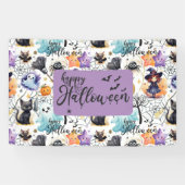 Charmante Halloween Banner (Horizontaal)