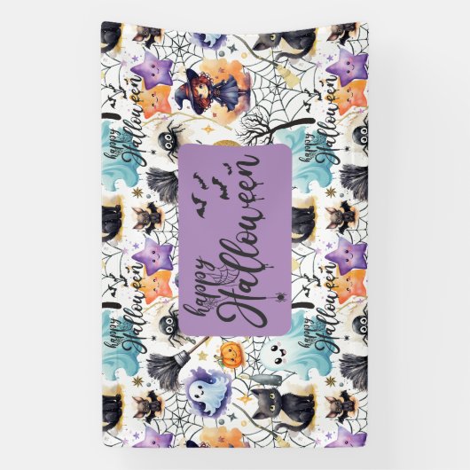 Charmante Halloween Banner (Verticaal)