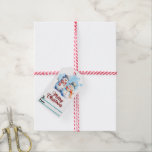 Charmante handgemaakte kerst labels met sneeuwpopp cadeaulabel<br><div class="desc">Heerlijke kerst labels versierd met vrolijke sneeuwpoppen in feestelijke petten en sjaals,  ideaal voor het toevoegen van een persoonlijk tintje aan vakantie geschenken dit seizoen. Verspreid vreugde met deze grillige decoraties!</div>