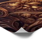 Charmante heldere gedetailleerde Murlimanohar Sri  Poster (Hoek)