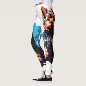 Charmante highlighting een Yorkshire Terrier Leggings (Links)