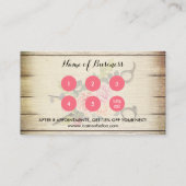 Charmante houten schaar en Rozen Salon Loyalty III (Achterkant)