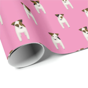 charmante Jack Russell Terriers roze of om het eve Cadeaupapier