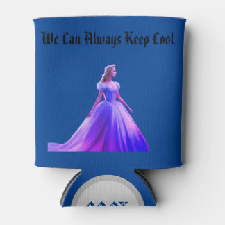 "Charmante jonge meisje ontwerp - Blikjeskoeler