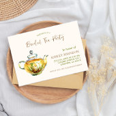 CHARMANTE kamille bruids thee party Kaart