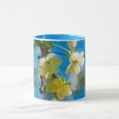 Charmante kersenbloesems mok (Midden)