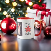 Charmante kerst Mok met 4 feestelijke Design