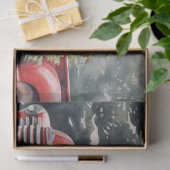 Charmante kerstboom Boerderij Truck Tissuepapier (Geschenk)