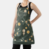 Charmante Kerstbos Groene Douane Schort (Insitu)