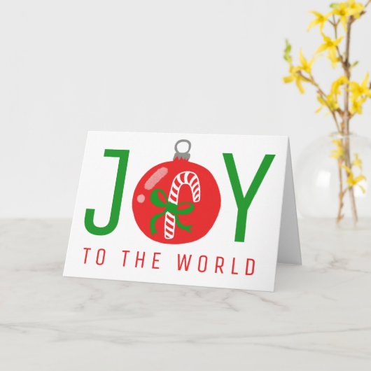 charmante kerstfeestdag voor kerstfeestdag in Cand Kaart (Gele Bloem)