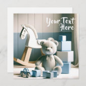 Charmante Kinderen kamer met speelgoed Kaart (Voorkant / Achterkant)