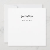 Charmante Kinderen kamer met speelgoed Kaart (Achterkant)