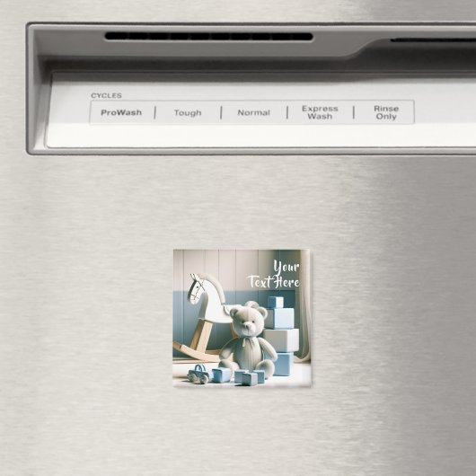 Charmante Kinderen kamer met speelgoed Magneet (Insitu (Vaatwasser))