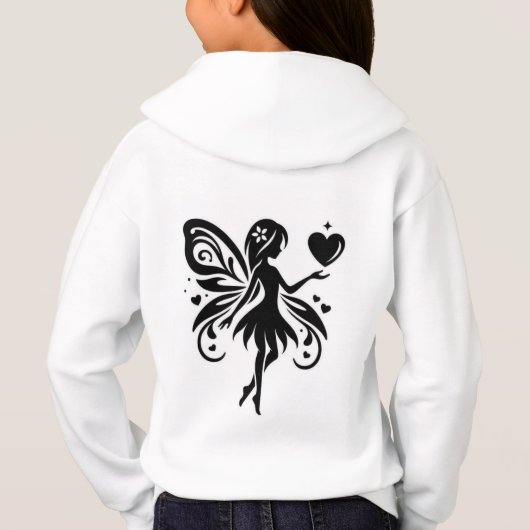 Charmante Kinderen Pullover Hoodie met een prachti (Achterkant)