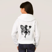 Charmante Kinderen Pullover Hoodie met een prachti (Achterkant volledig)