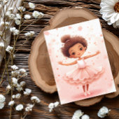 Charmante kleine ballerina Briefkaart