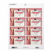 Charmante labels voor de geschenken uit uw keuken (Full Sheet)