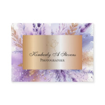 Charmante Lavender II Mighty 3,5" x 2,5" Bus Kaart