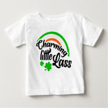 Charmante Little Lass Baby Meisje T-shirt