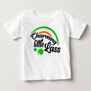 Charmante Little Lass Baby Meisje T-shirt