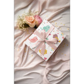 Charmante Lovebirds Cadeaupapier