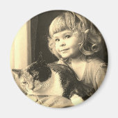 charmante meid magneet (Voorkant)